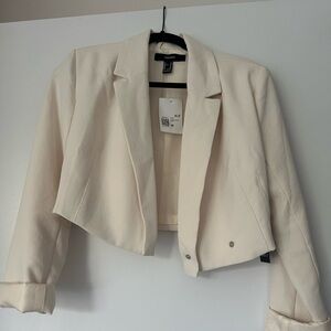Crop Blazer- NWT Forever21